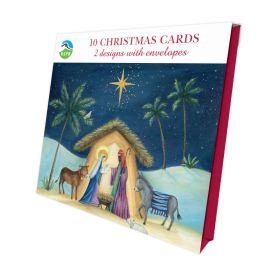 RSPB Luxury Xmas Cards 10 Holy Star